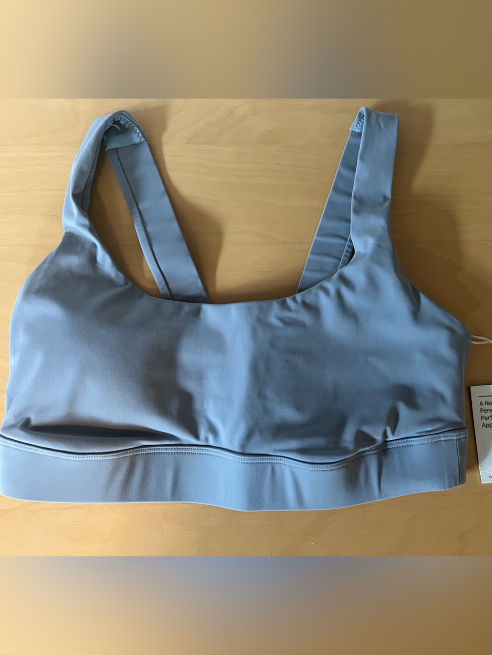 NWT Vuori Light Blue Sports Bra Small